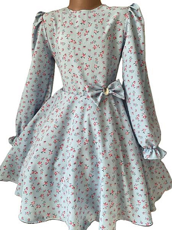 Платье Safi S11 l.blue - делук