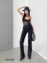 Джинсы Jeans Style 300-1483 black - делук