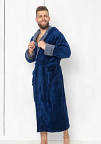 Халат Estima E5 navy - делук