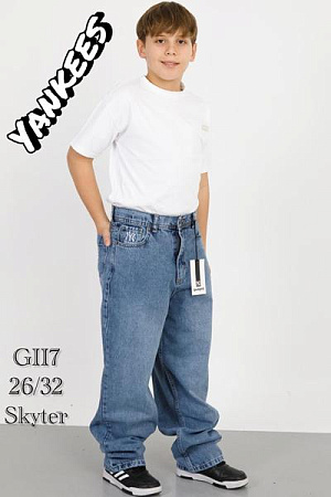 Джинсы Ruxa G117 l.blue - делук