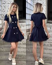Платье Karolina KR244 navy - делук