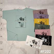 Футболка Kosta F202 mix - делук