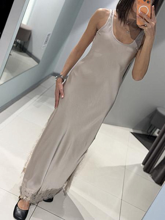 Платье Comod H2395 beige - делук