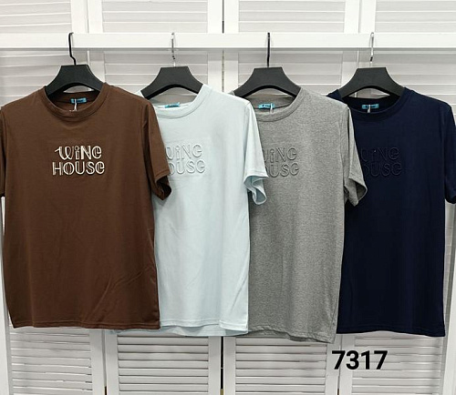 Футболка Style Nadezhda 7317 d.grey - делук