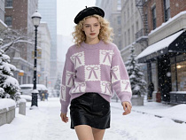 Свитер Yalisi 332 lilac - делук