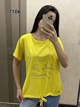 Футболка Fsn 7106 yellow - делук