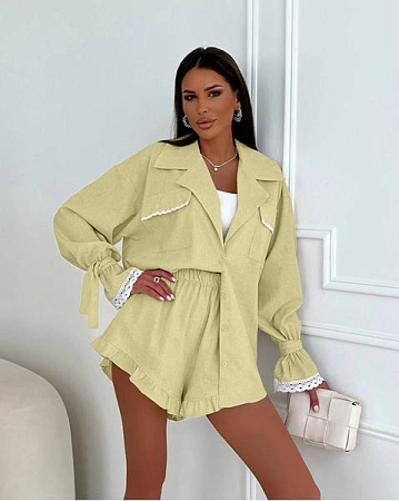 Костюм Akulova 2920 yellow - делук