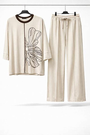 Костюм Спорт Style Nadezhda 3029 beige - делук