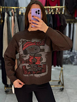 Свитер Arina 925-4 brown - делук