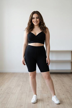 Велосипедки Sport Style 571 black - делук