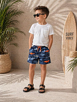 Плавки Sun&Sea ZD6518 navy-orange - делук