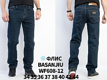 Джинсы Basanjiu WF608-12 blue - делук