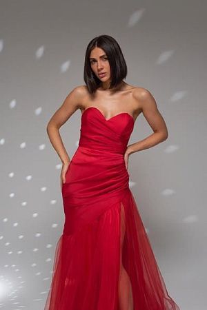 Платье Odis 916 red - делук