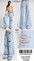 Джинсы Jeans Style 3311-12S6-3 l.blue - делук