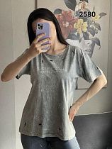 Футболка Fsn 2580 l.grey - делук