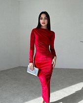 Платье Girl 457 red - делук