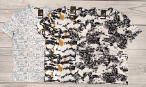 Футболка Samo 5488 white-black - делук