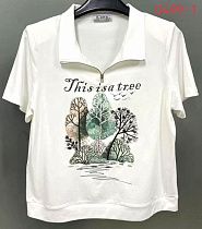 Футболка Lida 0499-1 white - делук