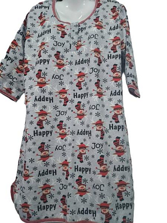 Ночнушка Akvarel A212 grey - делук