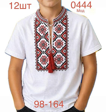 Вышиванка Надийка ND1550-0444 white - делук