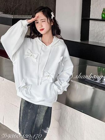 Худи Meloria 9360 white - делук