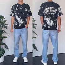 Футболка Three Black 2137 black - делук