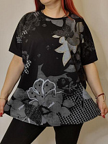 Футболка Kosta KS59 black - делук