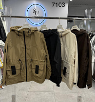 Ветровка Saint Wish 7103 l.beige - делук