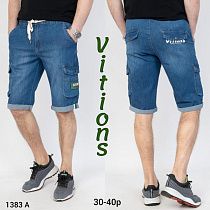 Бриджи Vitions 1383A blue - делук