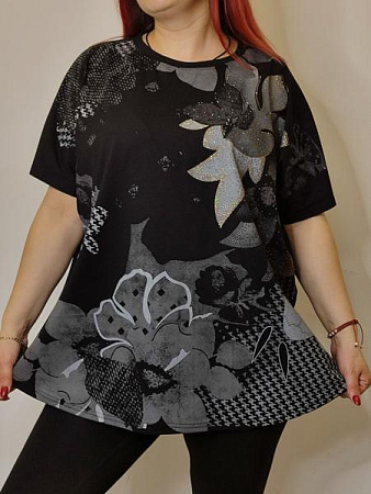 Футболка Kosta KS59 black - делук