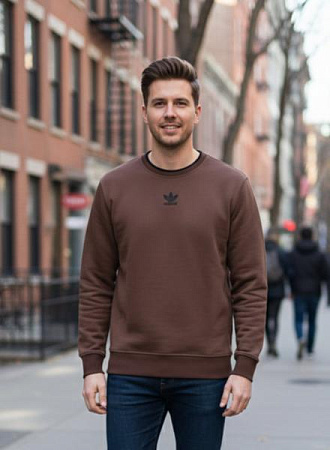 Свитер Delviago DL616 brown - делук