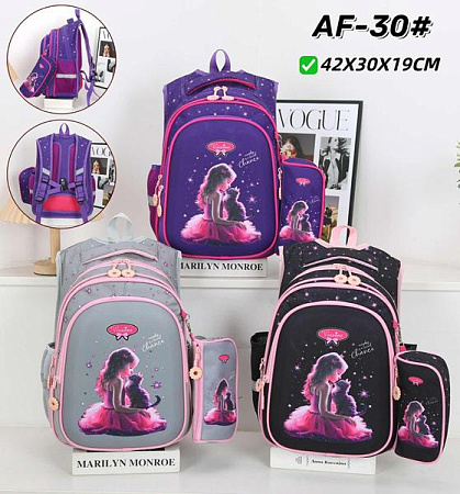 Рюкзак Candy Bags A30 black - делук