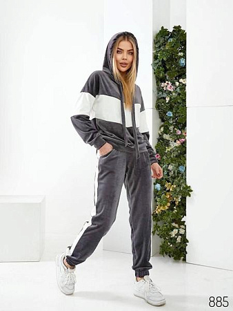 Костюм Спорт Romeo Life 885 grey-white - делук