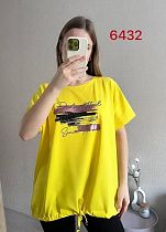 Футболка Fsn 6432 yellow - делук