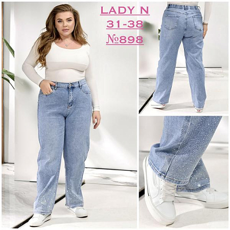 Джинсы Jeans Club 898 l.blue - делук