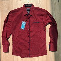 Рубашка No Brand R333 red - делук