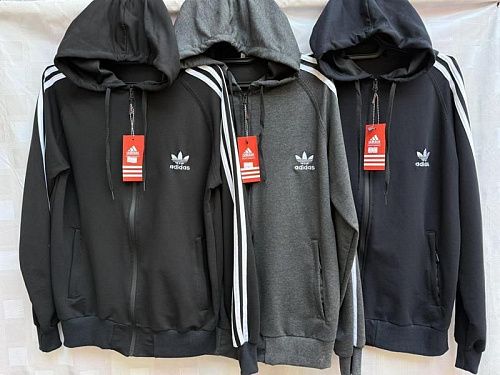 Кофта Спорт Shon S1116 black - делук