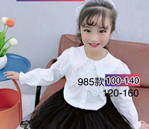 Блузка Meloria 985 white - делук