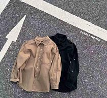 Рубашка Delfinka 68003 black - делук