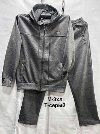 Костюм Спорт Minh 6653 d.grey - делук