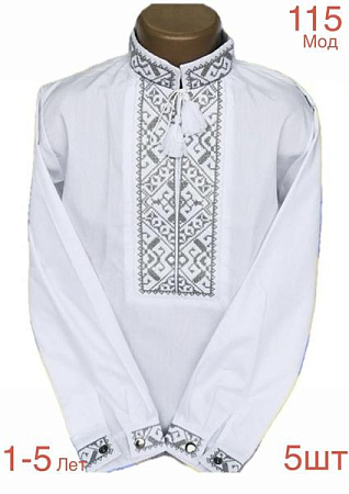 Вышиванка Надийка ND1537-115 white - делук