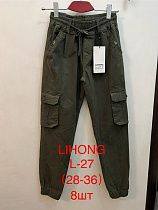 Штаны Lihong L27 khaki - делук