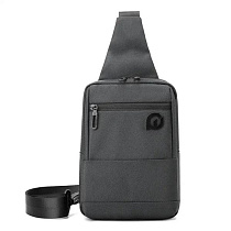 Бананка Fashion Bag 2129-3 grey - делук