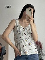 Майка Fsn 0085 white - делук