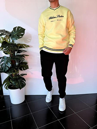 Свитер Three Black 2351 yellow Свитер Three Black 2351 yellow - делук