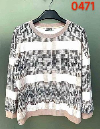 Свитер Lida 0471 white - делук
