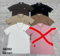 Футболка Minh 68282 brown - делук