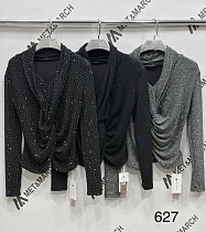 Блузка Met&March 627 grey - делук