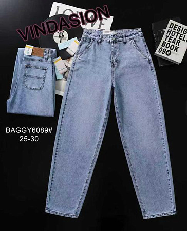 Джинсы Vindassion 6089 l.blue - делук