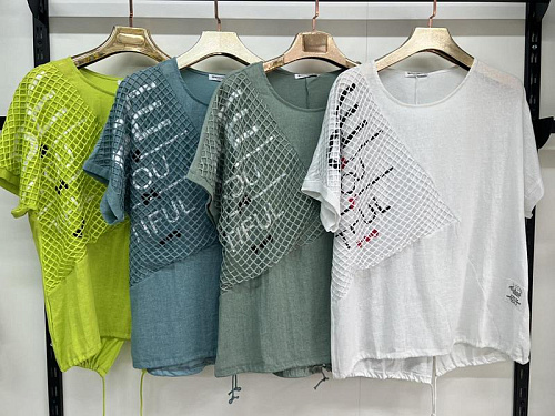 Футболка Estima 7378 l.green - делук